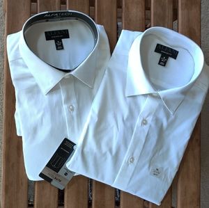 Alfani White Dress Shirts